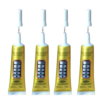 

E8000 Clear Adhesive Sealant Glue for DIY Phone Border Diamond Clothes 15ML --M25