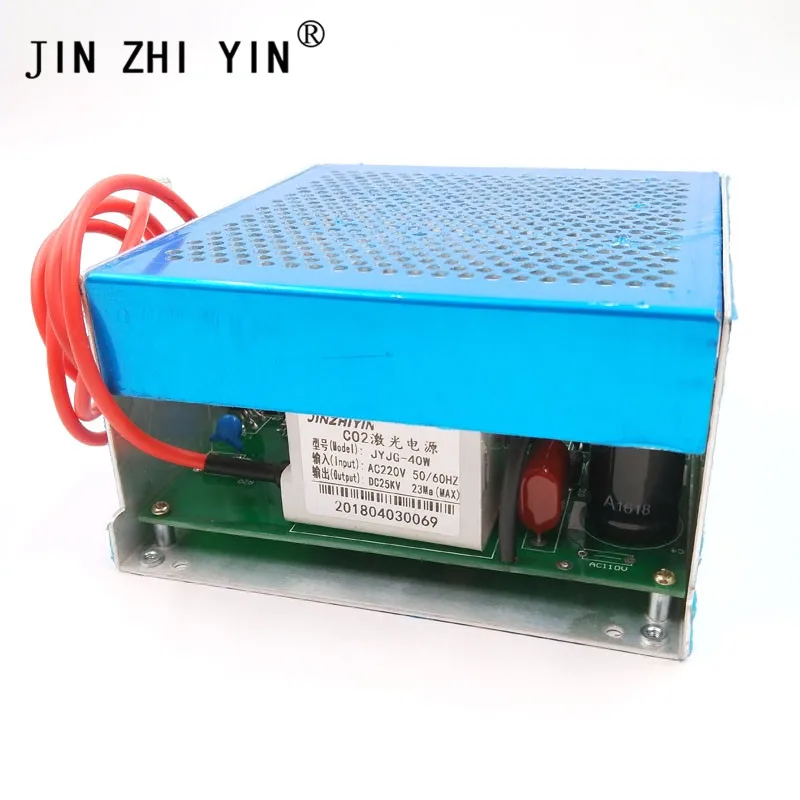 Новый JYJG 40 220В/110В Вт CO2 лазерный источник питания PSU оборудование для DIY