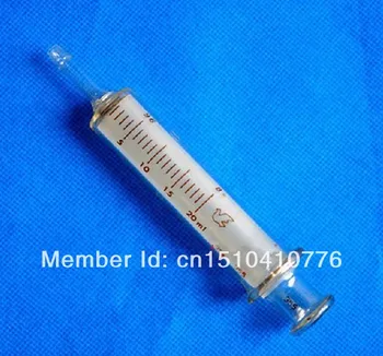 

20ml Glass Syringe Large Diameter Injector Glass Sampler