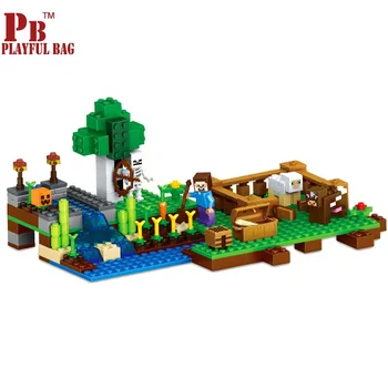 

Children's puzzle building blocks boys and girls early education toy farm best gift for your child.