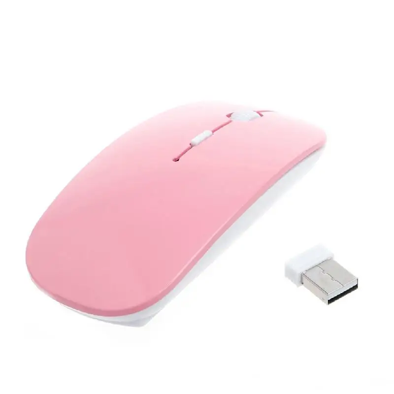2 4 ГГц беспроводная ультратонкая оптическая прокрутка мышь/Мыши + usb приемник для