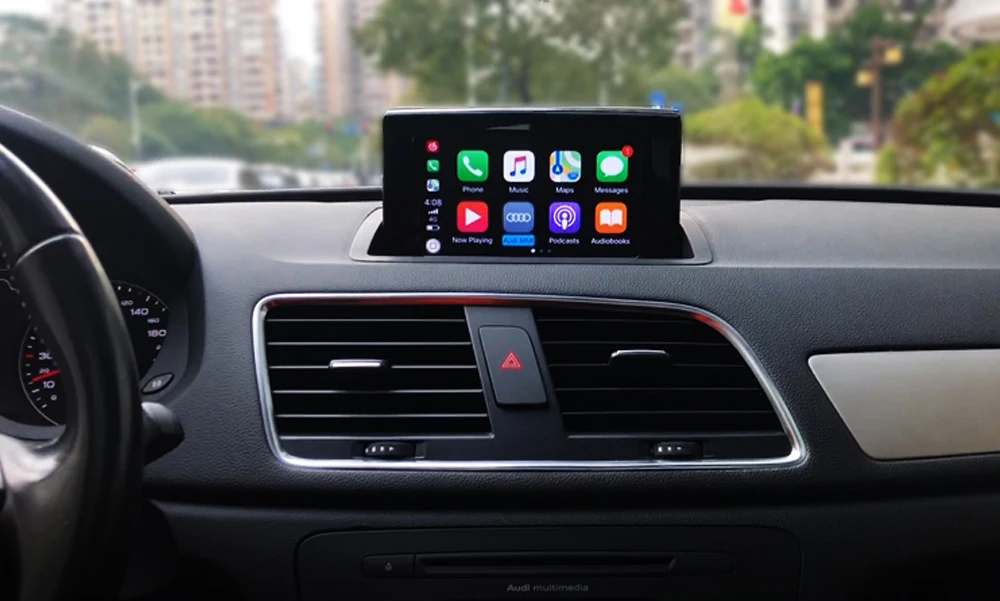 Sinairyu беспроводное решение Apple Carplay для Audi Q3 с камерой заднего хода/Регулировка эквалайзера для Audi CarPlay