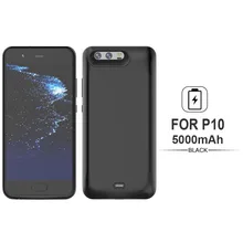 Новинка! На заказ батарея чехол для huawei P10 P10 плюс 5000 мАч запасные аккумуляторы телефонов зарядное устройство крышка
