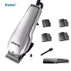 Kemei Электрический триммер волос резки бритва аккумуляторная бритва для мужчин удаления волос