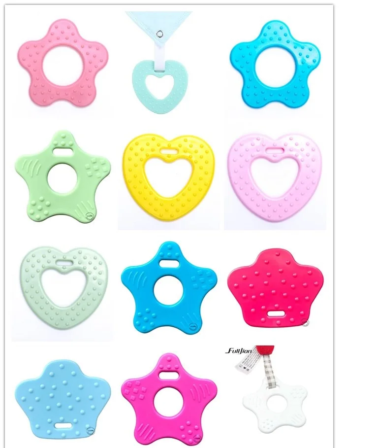 

Baby Teethers Pendant Necklace DIY Accessory BPA Free Chewable Toys Silicone Teethers