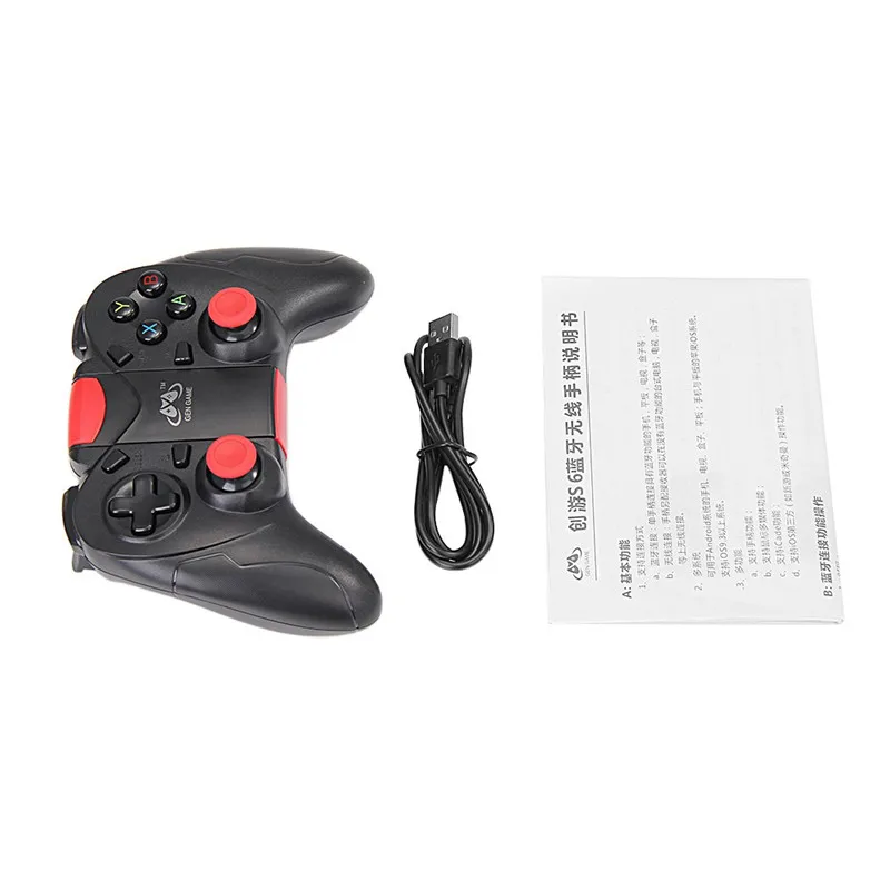 Gen Game S6 Wireless Bluetooth Gamepad Bluetooth 3 0 Joystick Game Controller For Android Smartphone Tablet Pc Black Game Controller For Pc Controller For Pcpc Controller Aliexpress