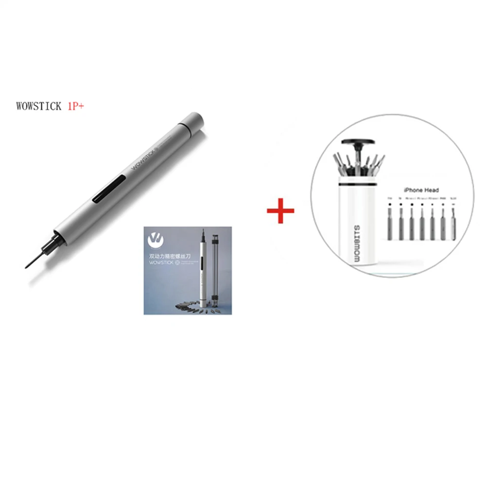 Wowstick 1P 1FS прецизионный мини беспроводной электрический шуруповерт с 2 батареями для батареи мобильного телефона камеры Инструменты для ремонта - Цвет: A