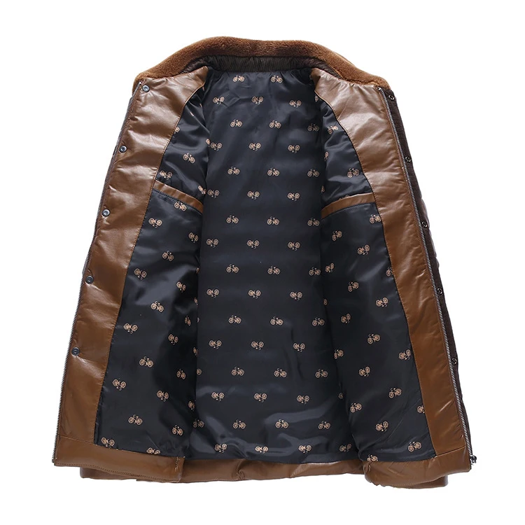 2018 New Men Leather Jacket Autumn Winter Fashion High Quality PU Casual Biker Jacket Male Outerwear & Coats 2018 New Men Leather Jacket Autumn Winter Fashion High Quality PU Casual Biker Jacket Male Outerwear & Coats