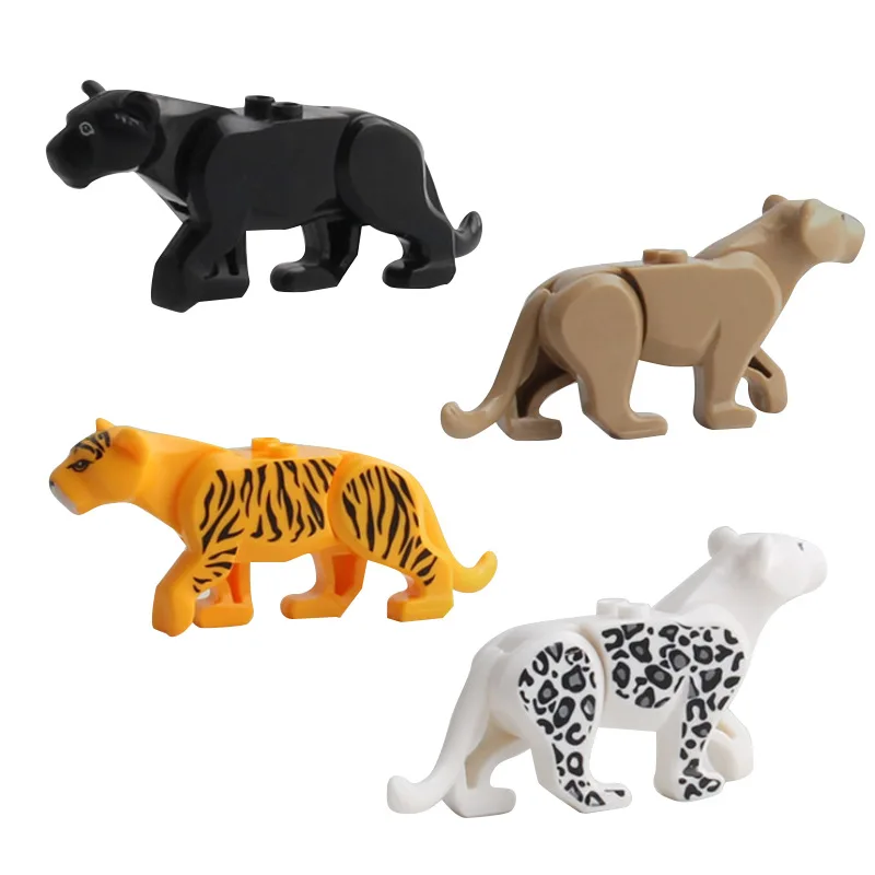 Animal Series Model Figures Small Building Blocks Animals Educational Toys For Kids Children Gift Compatible With Legoed Duploed Animal Series Model Figures Small Building Blocks Animals Educational Toys For Kids Children Gift Compatible With Legoed Duploed