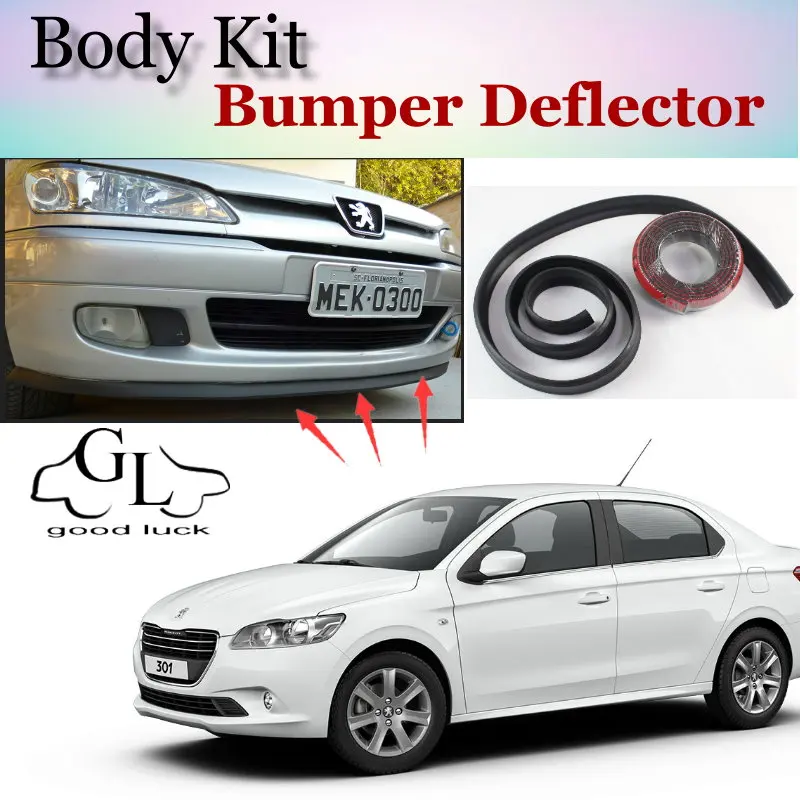 Paraurti Labbro Deflettore Labbra Per Peugeot 208 307 306 308 301 Anteriore Spoiler Gonna Per Gli Appassionati Di Auto Topgear Vista Tune/Body Kit/Str