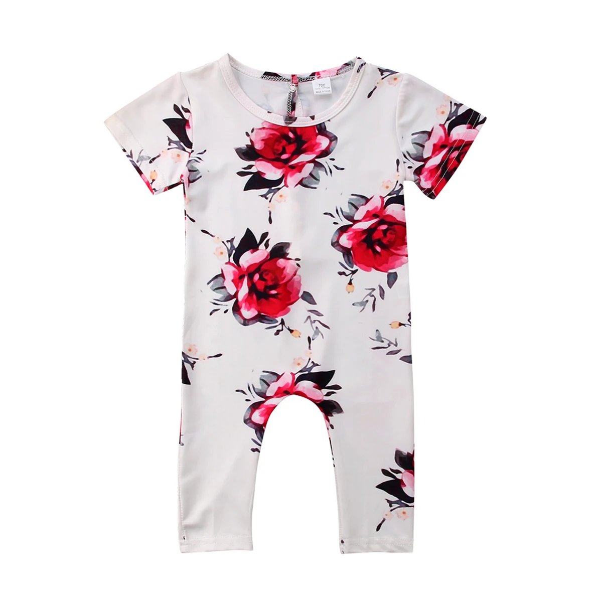 Print Flower Soft Baby Clothes Newborn Infant Kids Baby Girls Floral