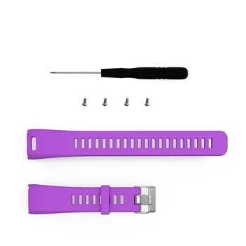 

300pcs/Lot By DHL for Garmin Vivosmart HR Replacement Wristband Straps 8 Colors Fashion Silicone Wrist band Bracelet + Tool