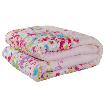 

Home Textile Summer Quilt Bamboo Fiber Flower Thin Comforter Blanket 200*230cm Air Conditioning Quilt