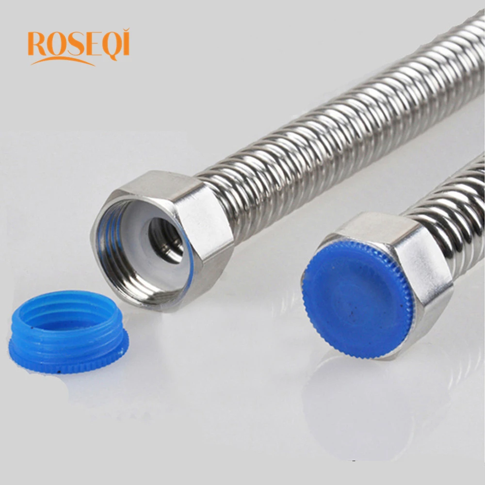 1 Pc Water Heater 304 Stainless Steel Bellows Corrugated Pipe Hot and Cold Water Plumbing Hose