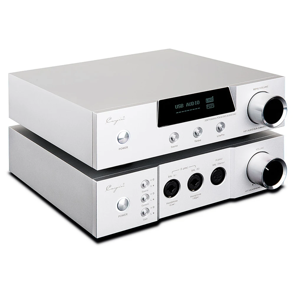 

New Cayin iDac-6 & iHA-6 66 Set IDAC-6 Audio Decoder IHA6 Full Balanced Headphone Amplifier HIFI Tube AMPs Aluminum Enclosure