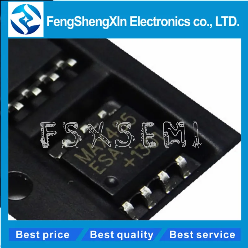 Новинка 100 шт./лот MAX485ESA MAX485CSA SOP-8 MAX485 трансиверы IC | Электронные компоненты и