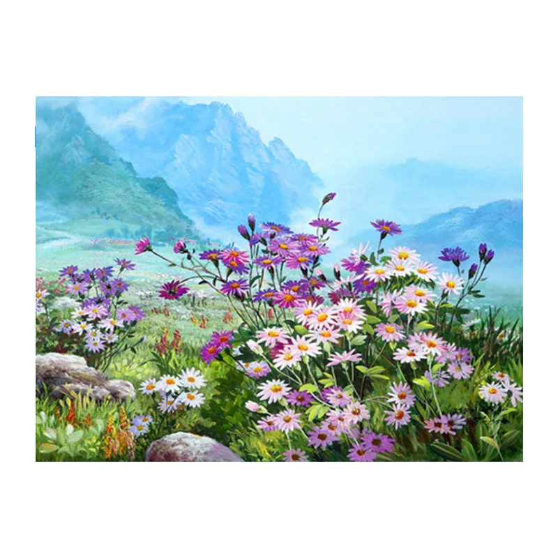 NEW Diamond Embroidery 5D DIY Painting Castle Landscape Cross Stitch Rhinestone Mosaic DCC | Дом и сад
