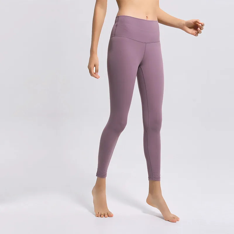 Colorvalue классические 2,0 версии мягкие на ощупь спортивные фитнес-Леггинсы для женщин эластичные с высокой талией спортивные трико для спортзала штаны для йоги - Цвет: Lotus