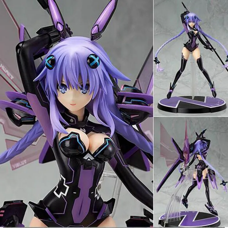 Hyperdimension Neptunia фиолетовое сердце 1/7 в комплекте ПВХ фигурка модель игрушки без розничной коробки (китайская версия)