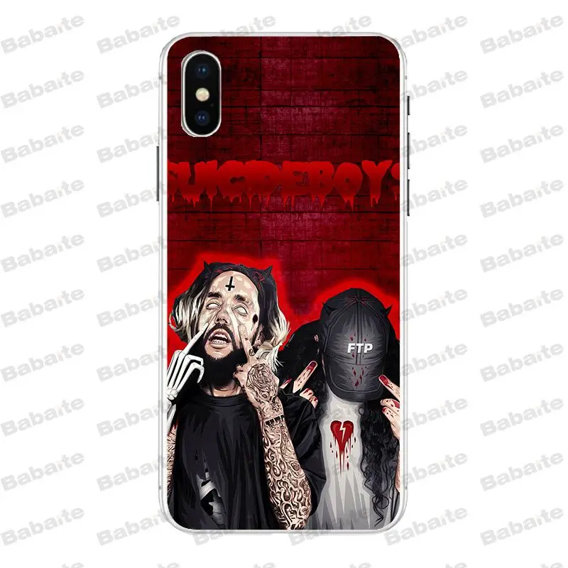 Babaite Suicide Boys Мягкий силиконовый чехол для телефона для iPhone X XS XR XSMax 6 6S 7 7plus 8 8Plus 5 5S 5c SE coque11 11pro 11promax