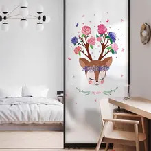 Защитная пленка с лосем, затемненная пленка для ванной, дома, кухни, оконная пленка, целлофановая пленка для дверей и окон ванной комнаты