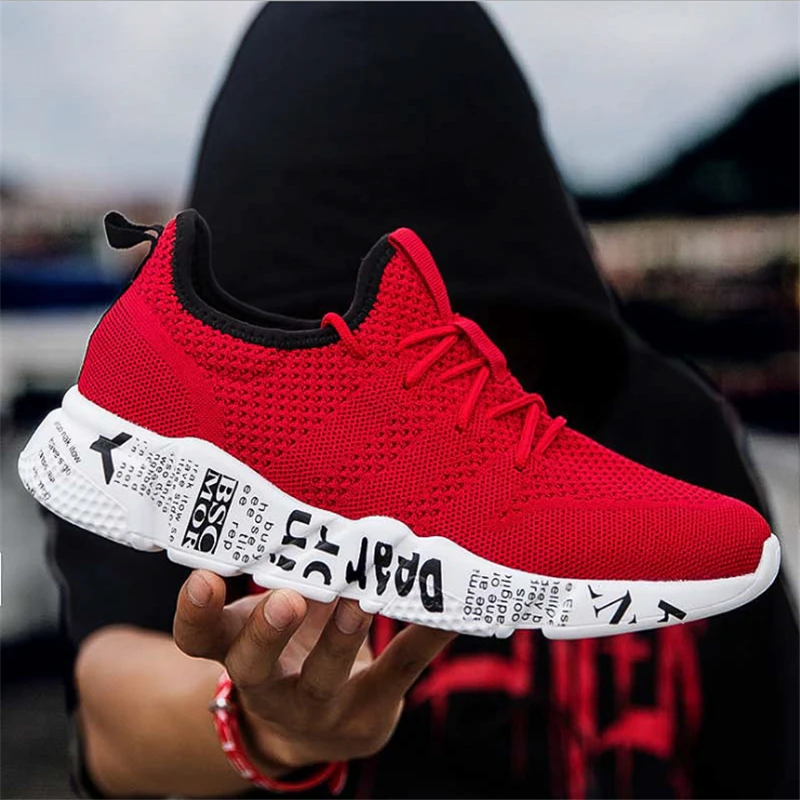 

2019 Breathable Running Shoes Men's Cushioning Sneakers Bouncing Outdoor Breathable Mesh Outdoor Fitness Shoes Men Sneakers