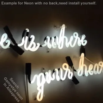 Neon Signs for OPEN 24 hours Neon Bulbs sign Sun and Moon Real Glass Tube Decorate Wall neon light maker Signboard dropshipping 4