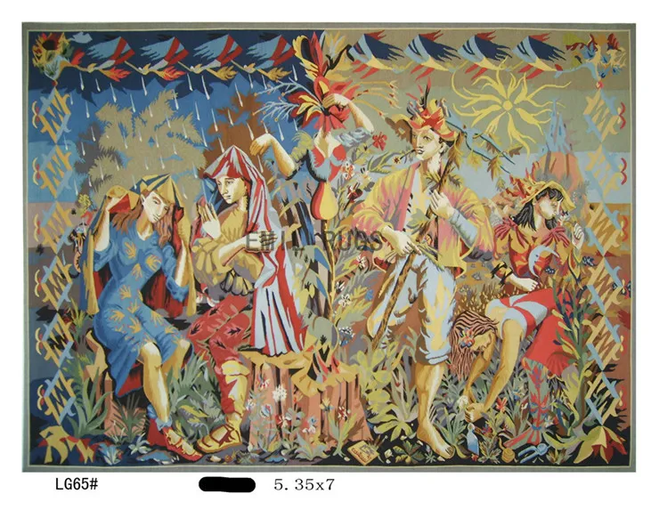 

Tapestry Of Rectangular Shape Framed Tapestry Christmas Fireplace Wall Tapestry Antique Custom Made Tapestry Wool