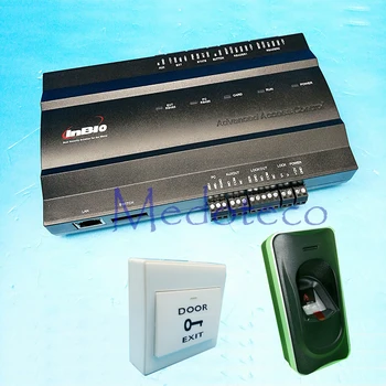 

single door Access Control Panel Fingerprint &rfid Access Control System Inbio160 Access Controller+FR1200 Fingerprint Reader