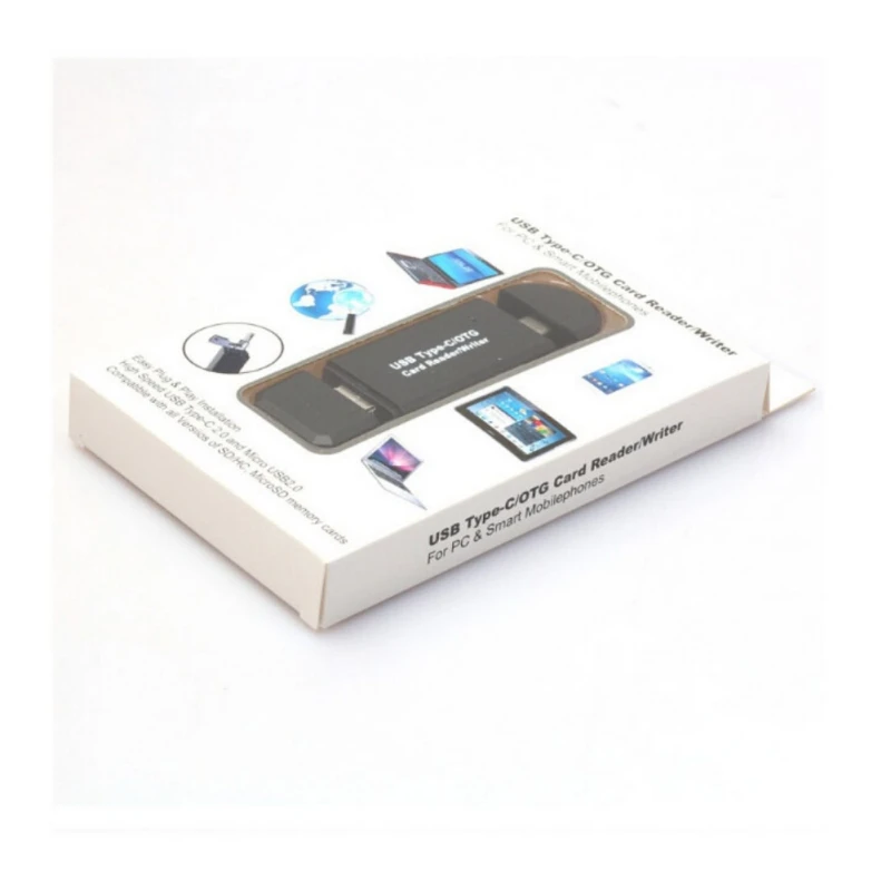 5 в 1 Micro SD кардридер type-C USB C/USB A/Micro USB TF/SD OTG USB 2,0 для смартфонов samsung Macbook
