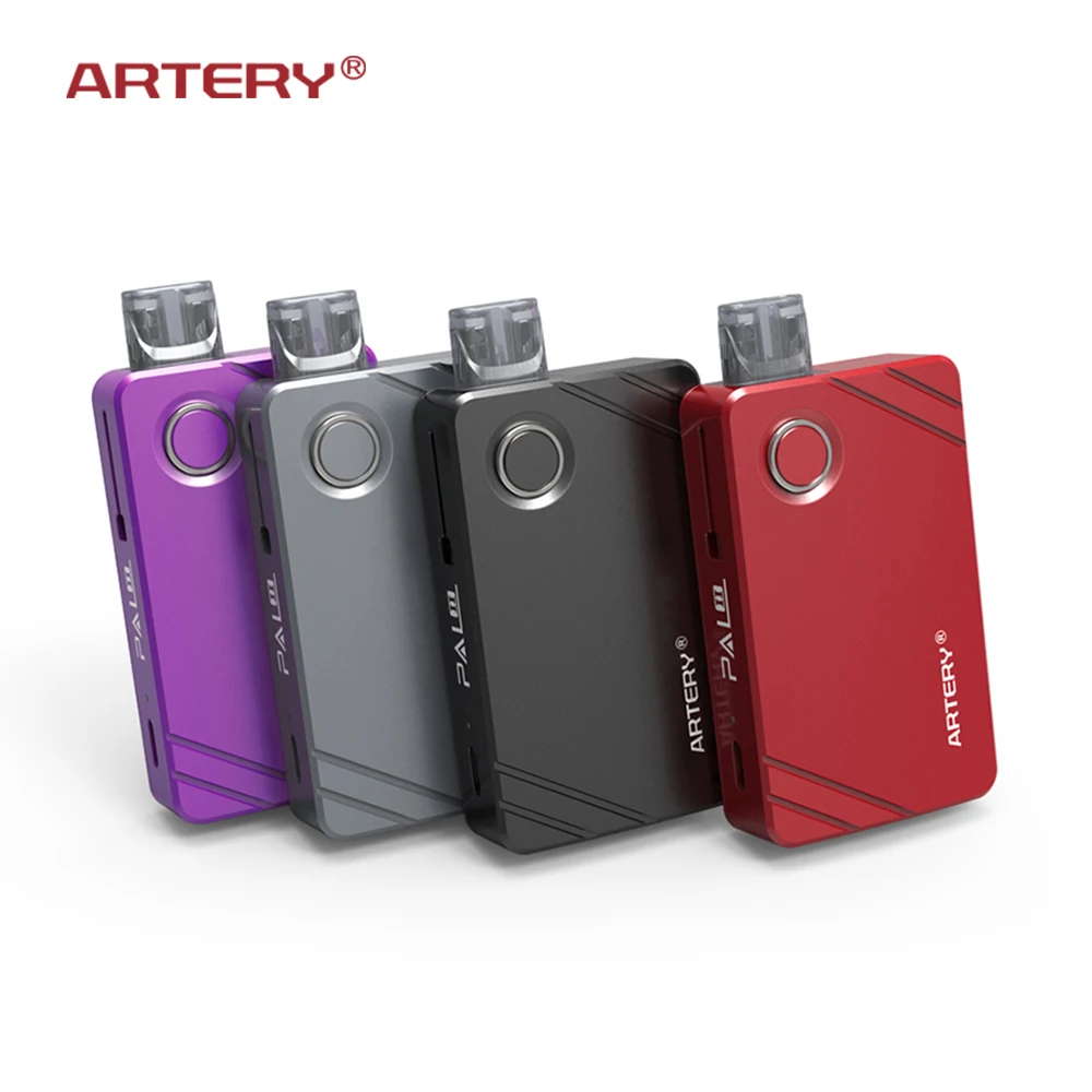 

Original Artery PAL II Kit 3ml with Built-in 1000mAh battery Pod System Kit side refilling with MTL Coil Mesh coil