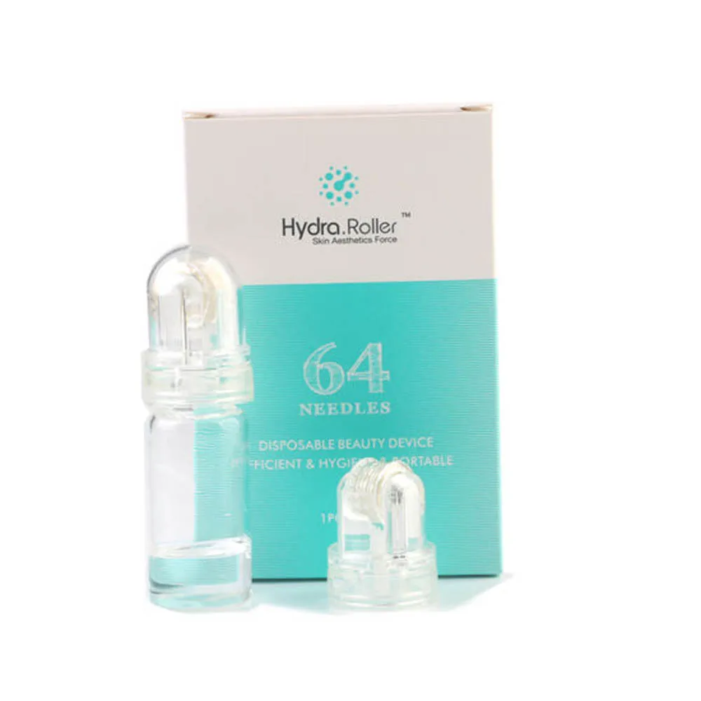 

Hydra Roller Titanium needle Gold Tips MezoRoller Bottle for Hyaluronic Acid Skin care Essence 64pin/20pin makeup tattoo needle