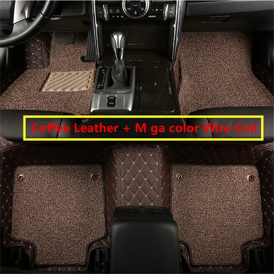  Auto Floor Mats For Mercedes-Benz W246 B180 B200 B260 2009-2017 Foot Carpets Step Mat Embroidery Le