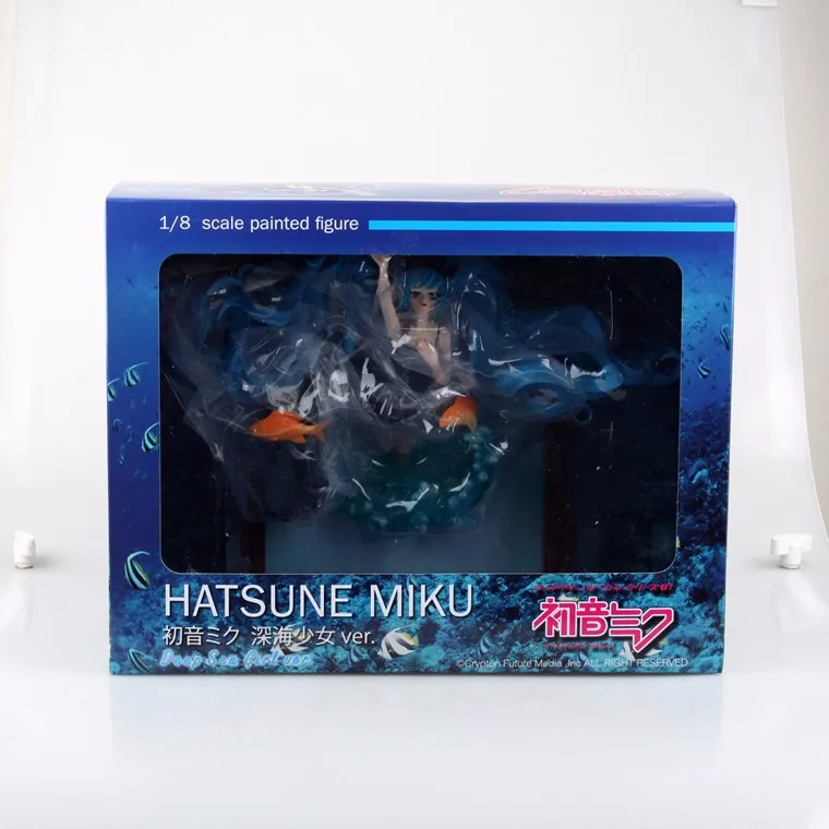 

Anime Figure 23 CM Hatsune Miku Deep Sea Girl Ver. 1/8 Scale Painted Figure PVC Action Figure Collectible Model Toy