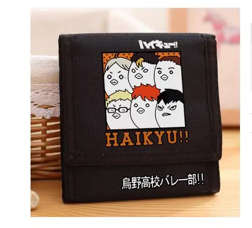 Аниме Haikyuu косплей Хината Syouyou Cos кошелек японский мультфильм детский кошелек подарок на день рождения