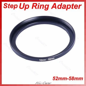 

1Pc Metal 52mm-58mm Step Up Filter Lens Ring Adapter 52-58 mm 52 to 58 Stepping