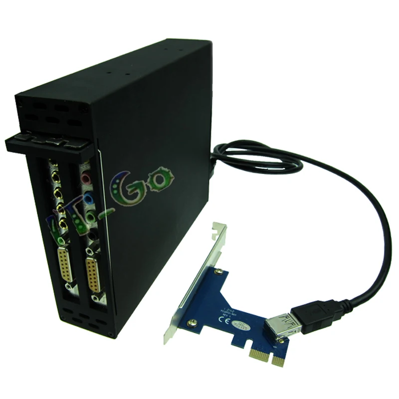 Pci Express X4 X8 X16 к адаптер Pcie 2 слот карты с usb 3 0 удлинитель концентратора кабель для