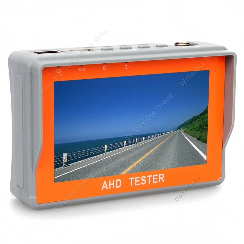 

SEESII 4.3" AHD CVBS Analog Cam CCTV Security Tester 960P TFT LCD Monitor Video Audio Build-in 2600mAh battery Wrist strap