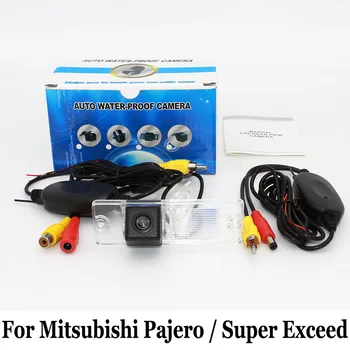 

Car Parking Camera For Mitsubishi Pajero / Pajero Super Exceed / RCA AUX Wire Or Wireless / HD CCD Night Vision Rear-view Camera