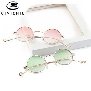

CIVICHIC 2020 Chic Small Round Sunglasses Women Retro Oculos De Sol Mujer Hipster Street Snap UV400 Gafas HD Lens Eyewear E331