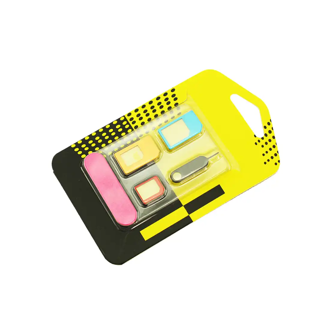 Etmakit 5 в 1 нано сим-карты Адаптеры + Обычная и микро Sim + стандартная sim-карта и инструменты для Iphone 4 4s 5 5c 5S 6 6s Розничная коробка - изображение