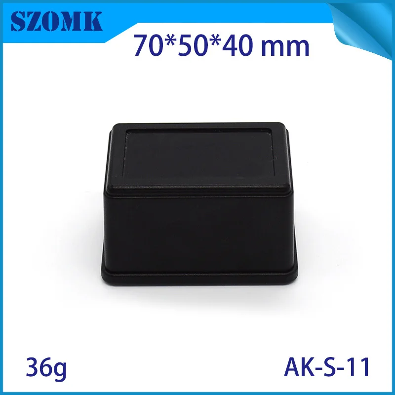 plastic enclosure for electronics control box szomk diy enclosure junction box plastic housing small abs instrument enclosure distribution box black plastic box enclosure electronics case   (2).jpg