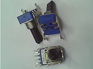 

5pcs Table 4 pin type RK11K single shaft length potentiometer B50K 20MM amplifier four volume potentiometer