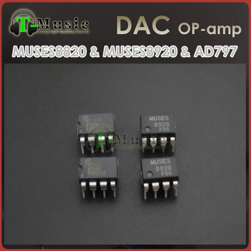 Aliexpress.com : Buy HiFi DAC Op amp MUSES8820 8920 Dual