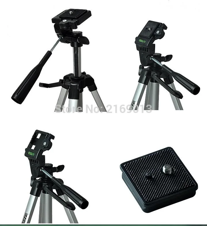 Алюминиевый штатив Weifeng для фото и видеокамеры фотокамеры|weifeng wt-330a|tripod tripodcamcorder