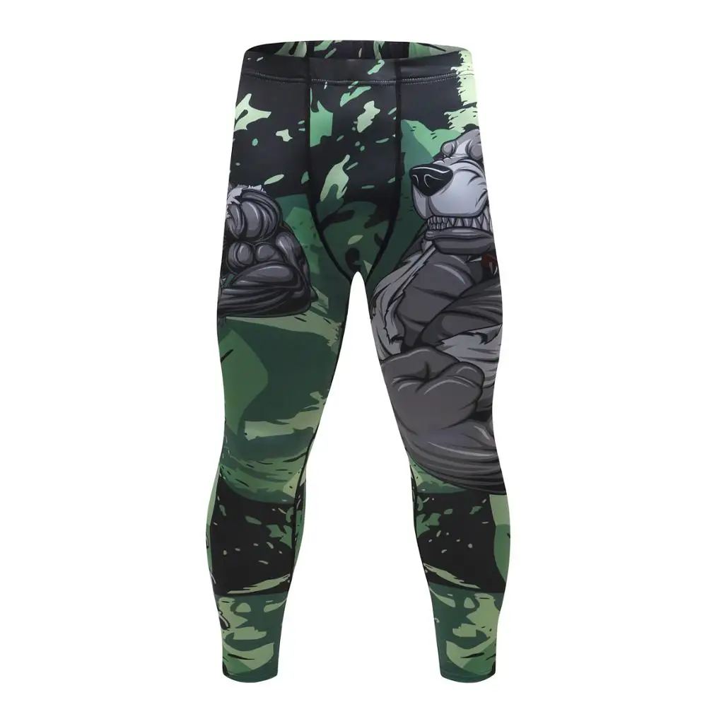 Goede Brand New Compressie Broek Panty Mannen Sport Leggings Fitness Sportkleding Lange Broek Gym Training Broek Skinny Leggins Hombr