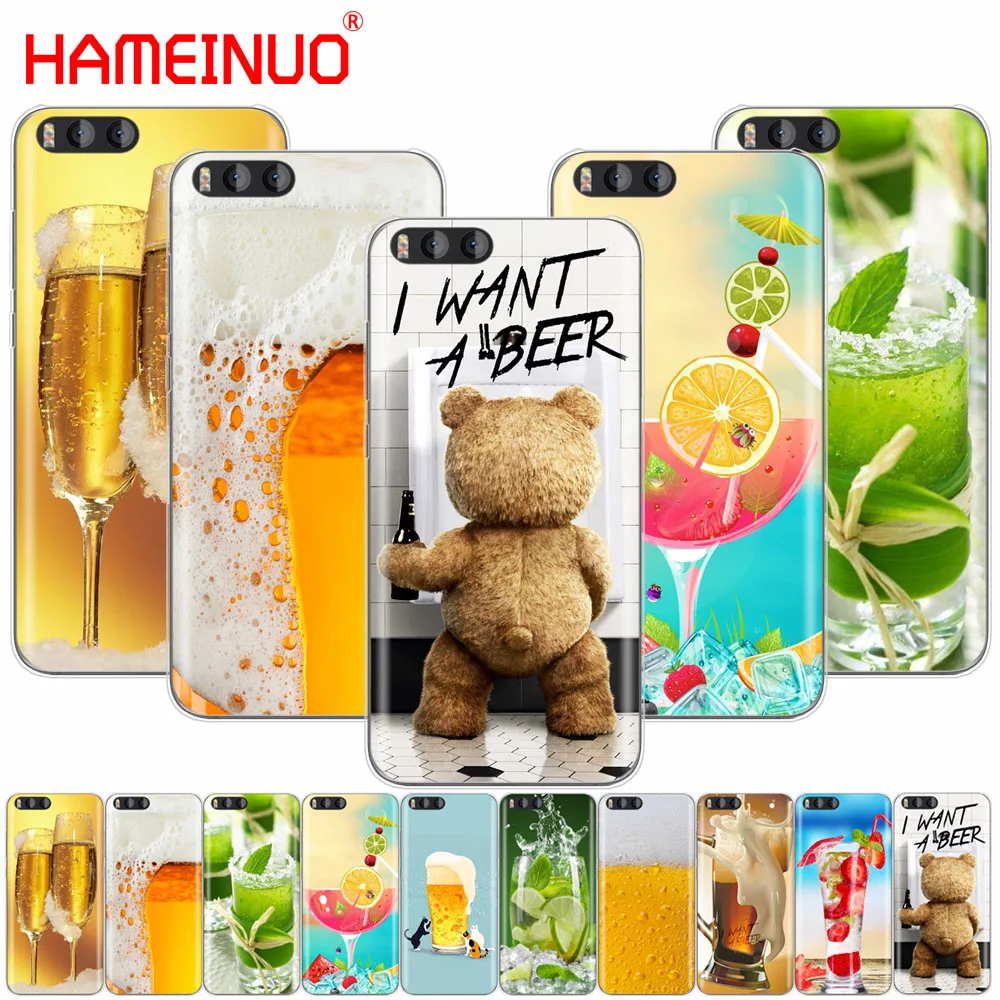 HAMEINUO чехол с изображением пива летней Тай пищи для Xiaomi Mi 3 4 5 детской модели 5C 5X 6 Mi3