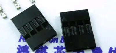 

100PCS/Lot Single 4P 2.54mm 1x4P 1*4P Plastic For Dupont Jumper Housing Female Pin Connector Wire Cable