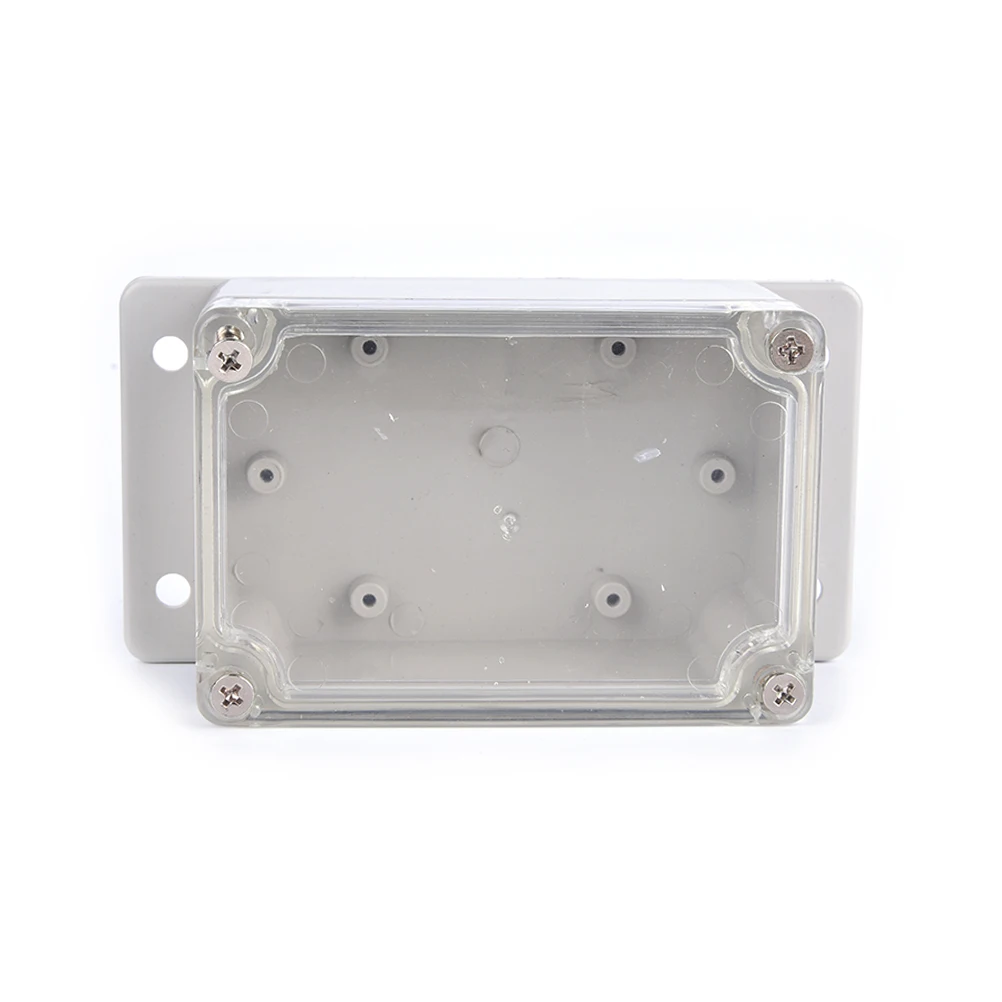 

2 Sizes Waterproof Junction Box Small Electronics Enclosure Clear Plastic Enclosure Switch Box DIY PLC Project Box