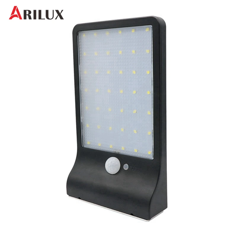 

ARILUX LED Solar Light PIR Motion Sensor 3.7V 42 Leds Street Lamps Waterproof IP65 Outdoor Garden Wall Lights